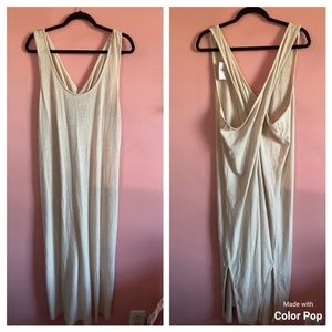 Old Navy Ribbed Criss-Cross Back Maxi Dress XXl *New*